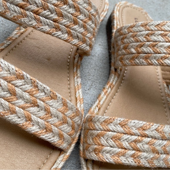 Lucky Brand Decime Espadrille Braided Jute Sandals size 8.5 - Picture 7 of 9